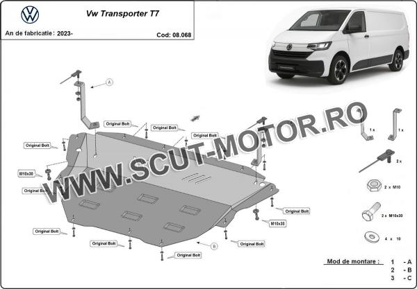 Scut motor Volkswagen Transporter T7 3