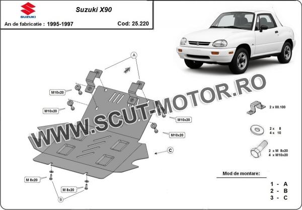 Scut motor Suzuki X90 3