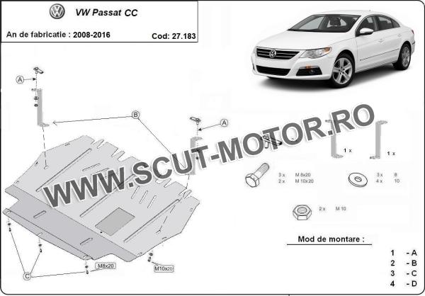Scut motor VW Passat CC 3