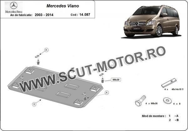 Scut motor metalic Mercedes Viano W639 - 2.2 D 4x2 3