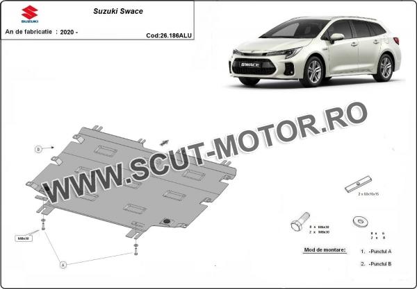 Scut motor din aluminiu Suzuki Swace 3