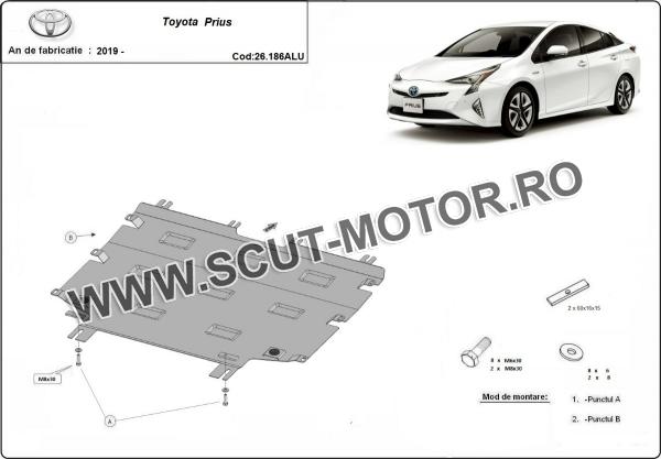 Scut motor din aluminiu  Toyota Prius 3