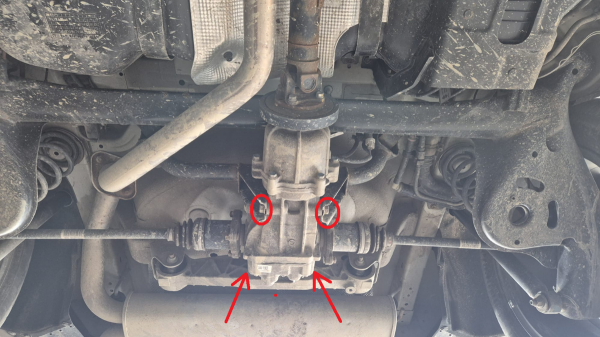 Scut diferențial din aluminiu Suzuki SX4 4
