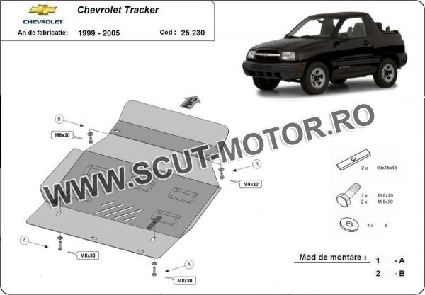 Scut motor Chevrolet Tracker 3