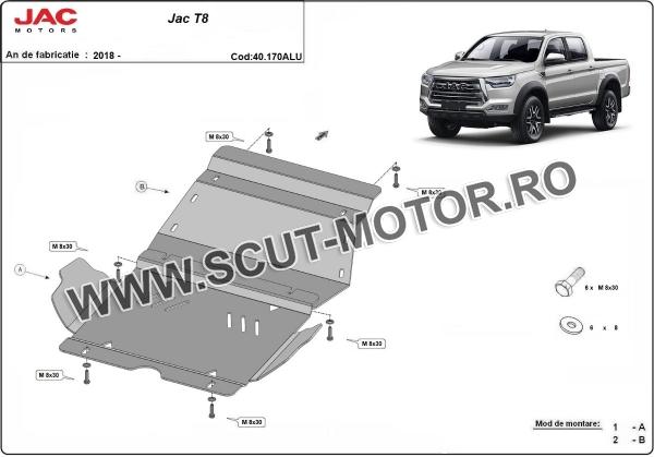 Scut motor din aluminiu Jac T8 3