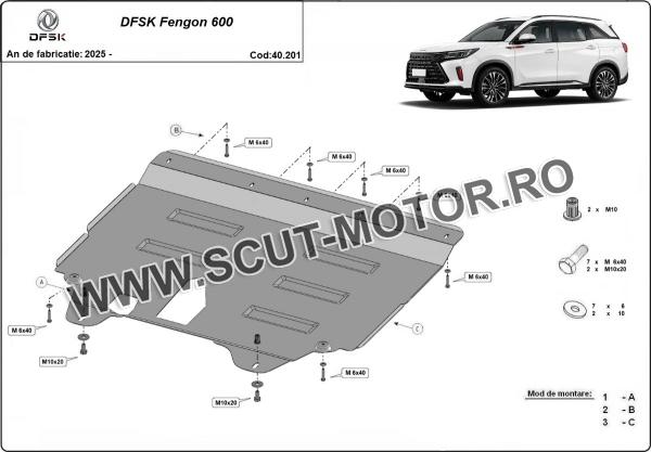 Scut Motor Dfsk Fengon 600 3