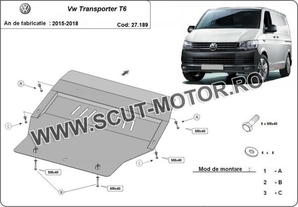 Scut motor Volkswagen Transporter T6 3
