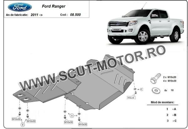 Scut motor Ford Ranger 3