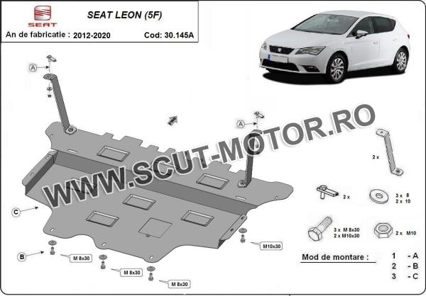 Scut motor Seat Leon - cutie automată 2