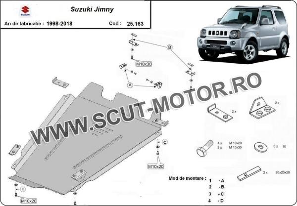 Scut reductor/cutie transfer Suzuki Jimny 3