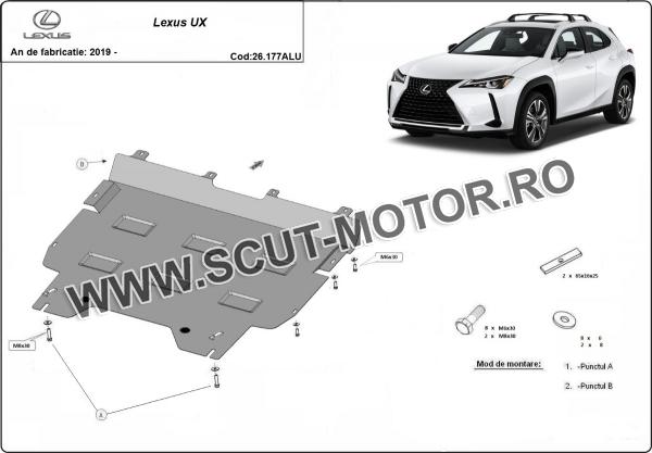 Scut motor din aluminiu Lexus UX 2