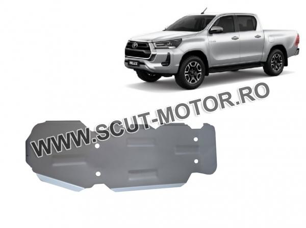 Scut rezervor din aluminiu Toyota Hilux  Invicible 1