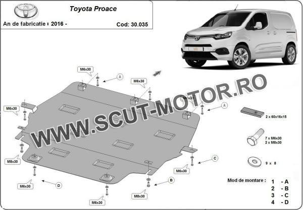 Scut Motor Toyota Proace 2