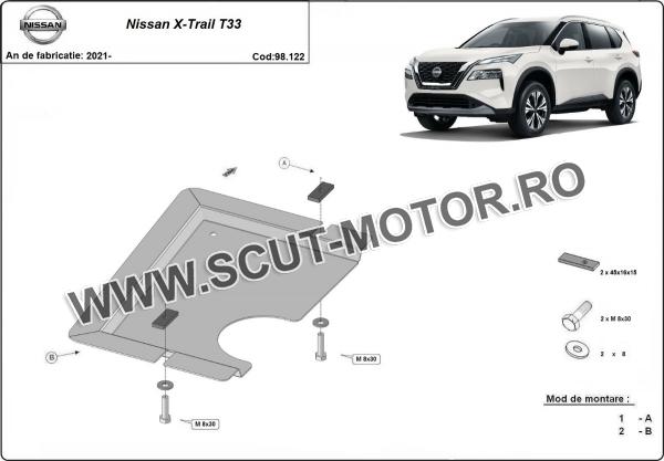 Scut diferențial spate Nissan X-Trail T33 2