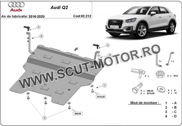 Scut motor Audi Q2 2