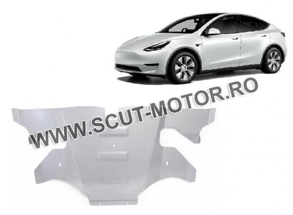Scut motor spate din aluminiu Tesla Model Y AWD 1