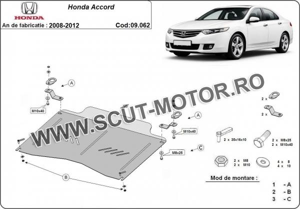 Scut motor și cutie de viteză Honda Accord 2