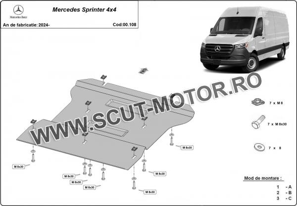 Scut cutie de viteză Mercedes Sprinter 4x4 2