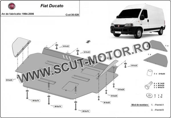 Scut motor Fiat Ducato 2