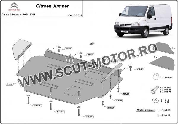 Scut motor Citroen Jumper 2