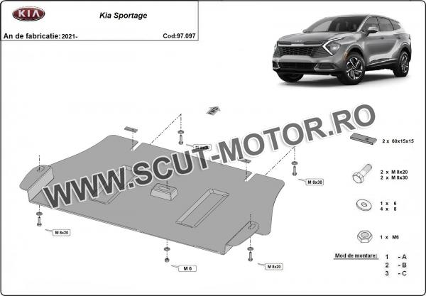 Scut catalizator Kia Sportage 2
