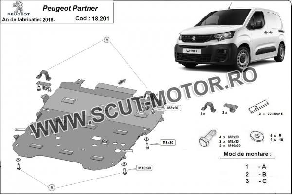 Scut motor Peugeot Partner 2