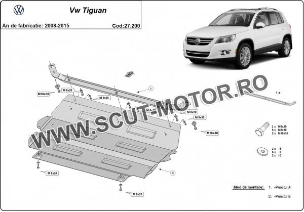 Scut motor VW Tiguan 2
