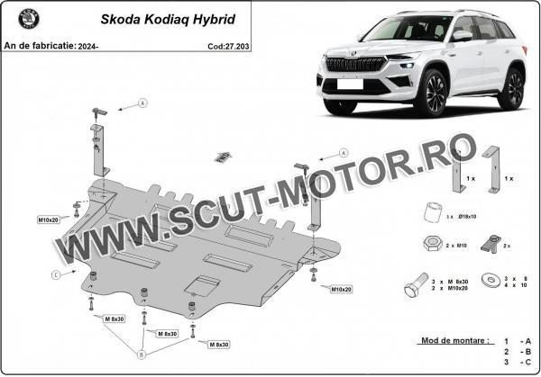 Scut motor Skoda Kodiaq 2