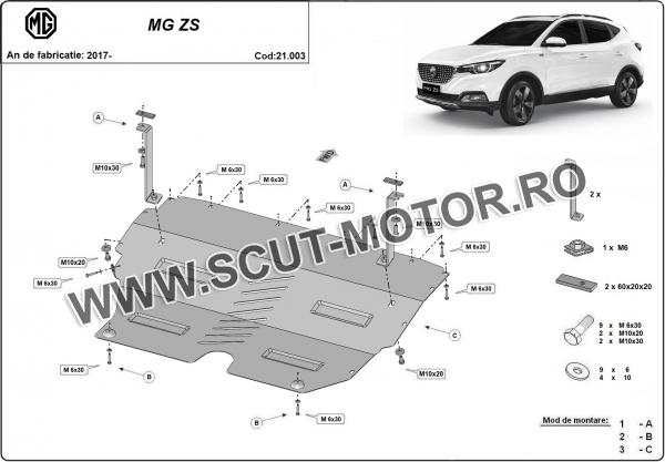 Scut motor MG ZS 2