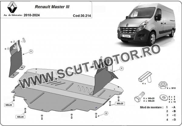 Scut motor Renault Master 3 2