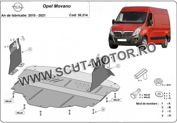 Scut motor Opel Movano 2