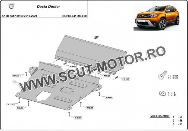 Set de scuturi Dacia Duster 2