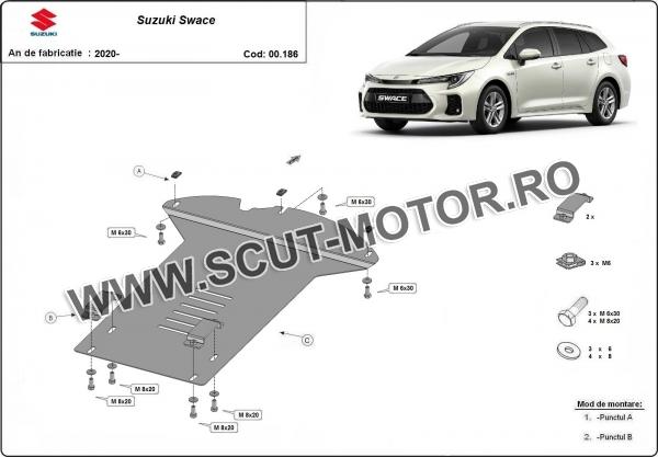 Scut antifurt catalizator pentru Suzuki Swace 2