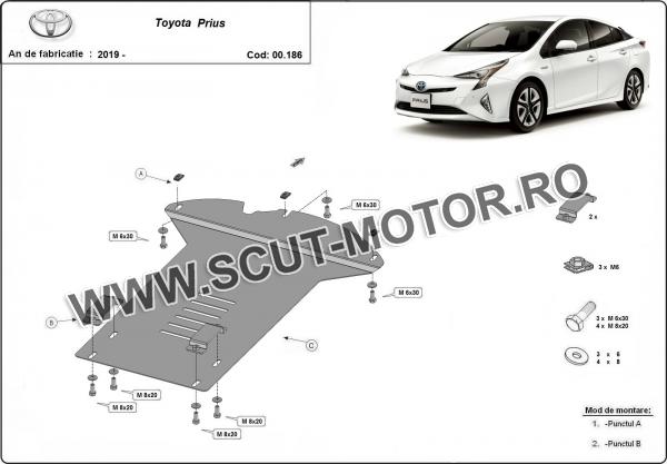 Scut antifurt catalizator pentru Toyota Prius 4 2