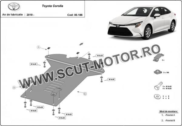 Scut antifurt catalizator pentru Toyota Corolla 2
