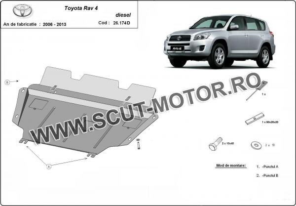 Scut motor Toyota RAV 4 diesel 2