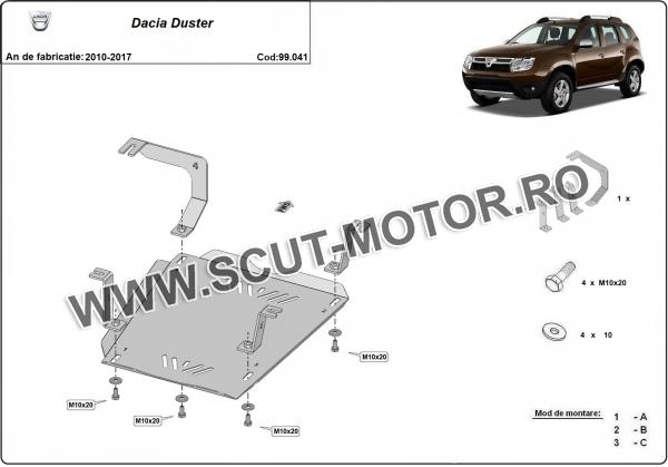 Scut rezervor Dacia Duster 2