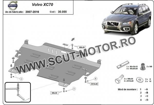 Scut motor și cutie de viteză Volvo XC70 2
