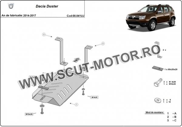 Scut diferențial Dacia Duster 4x4 2