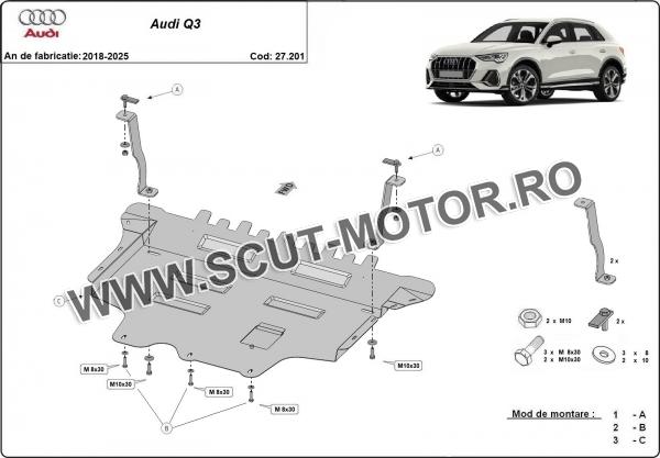 Scut motor Audi Q3 2
