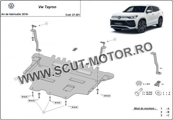 Scut motor VW Tayron 2