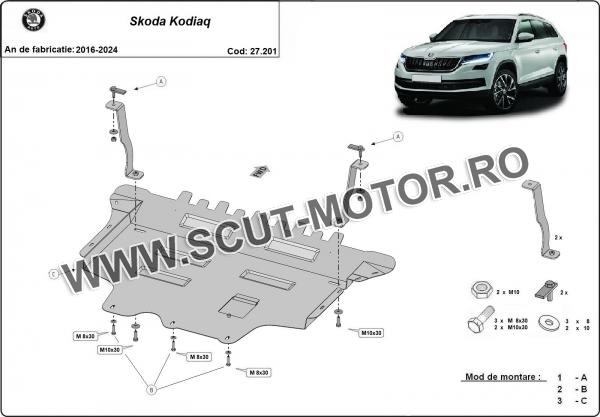 Scut motor Skoda Kodiaq 2