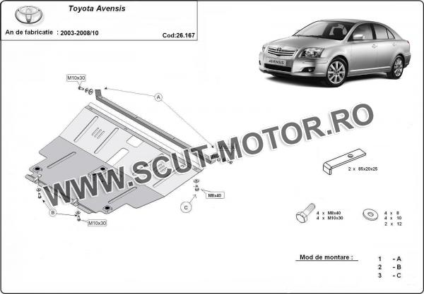 Scut motor Toyota Avensis 2