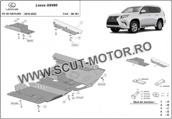 Scut motor Lexus GX460 2