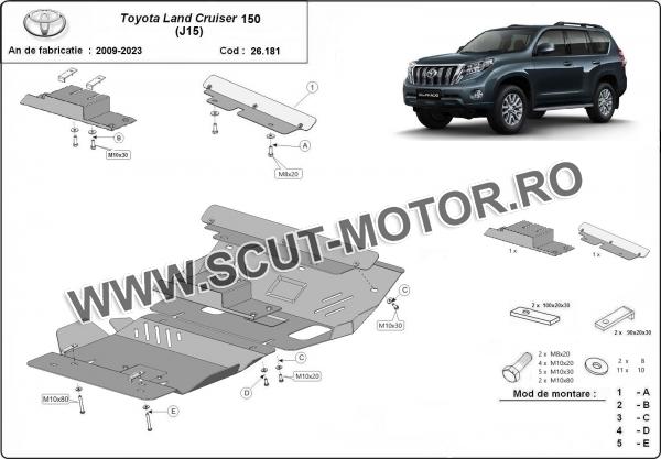 Scut motor Toyota Land Cruiser 150 2