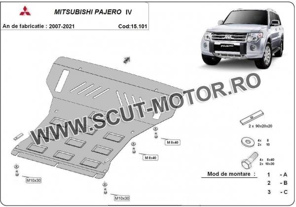 Scut motor și radiator Mitsubishi Pajero 4 (V80, V90) 2