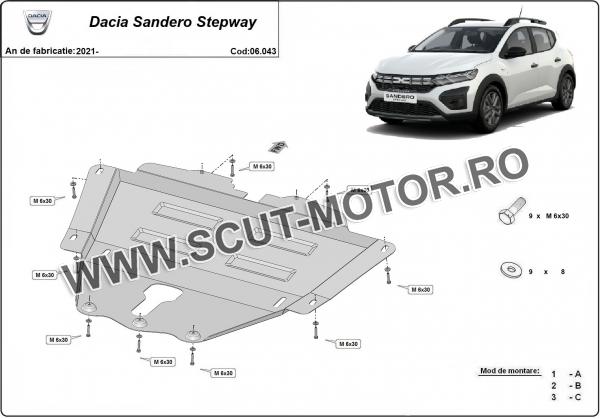 Scut motor Dacia Sandero Stepway 2