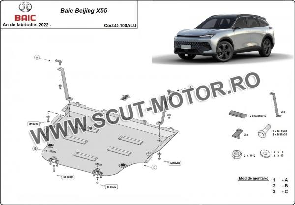 Scut motor din aluminiu BAIC Beijing X55 2