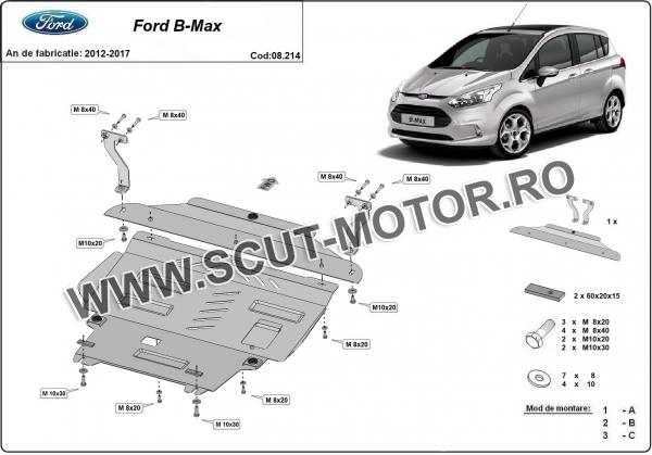 Scut motor Ford B-Max 2
