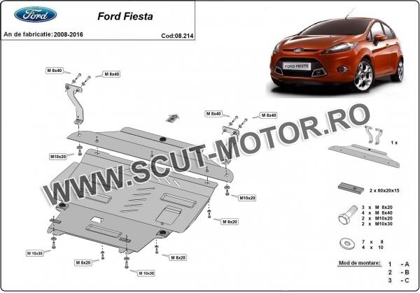 Scut motor Ford Fiesta 2